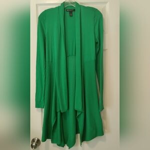 INC International Concepts Green Cardigan